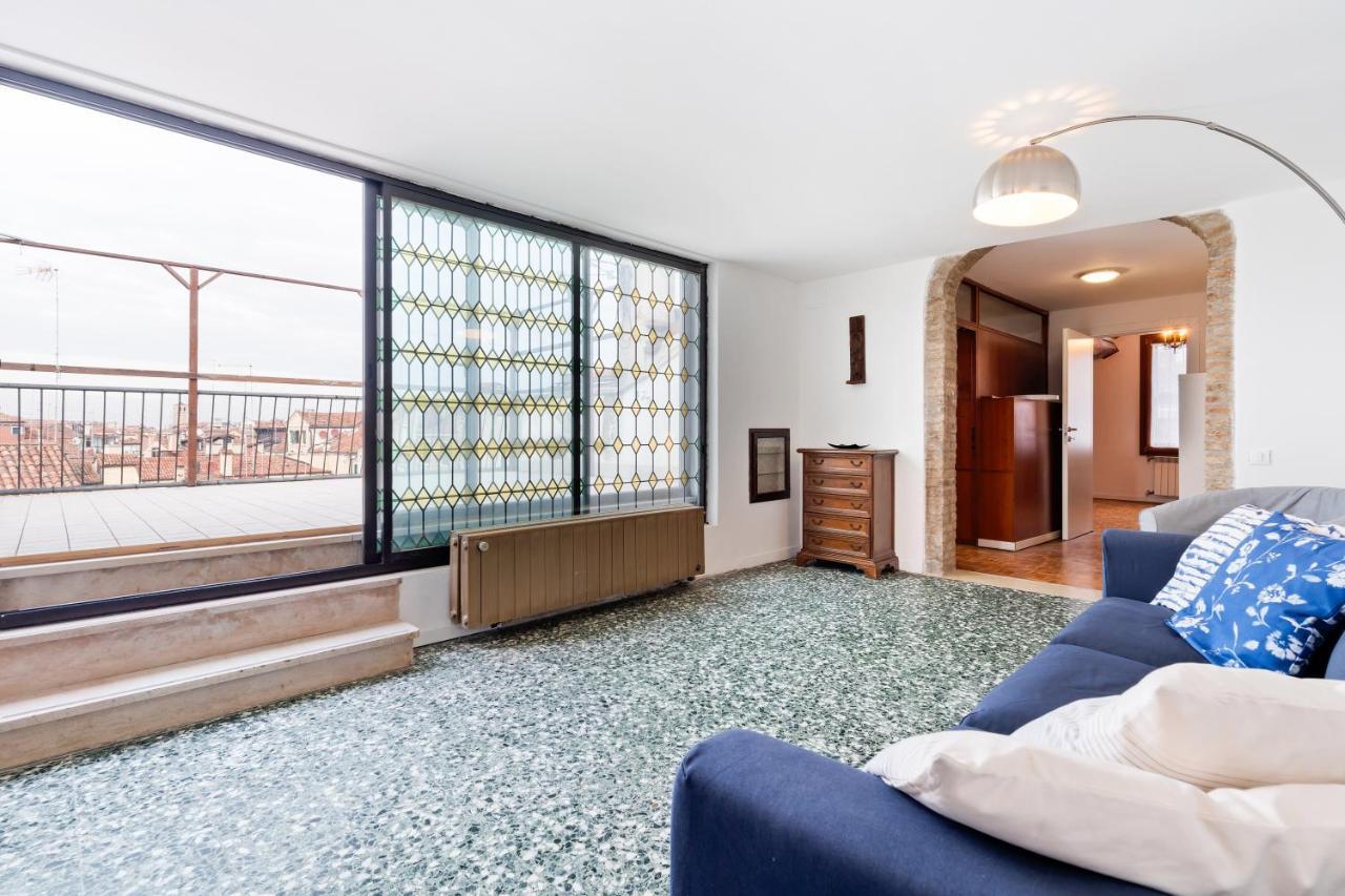 베니스 Ponte Di Rialto Penthouse With Panoramic Terrace 아파트 외부 사진