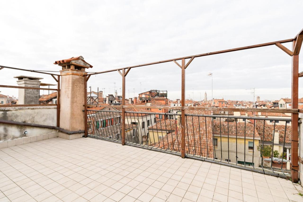 베니스 Ponte Di Rialto Penthouse With Panoramic Terrace 아파트 외부 사진